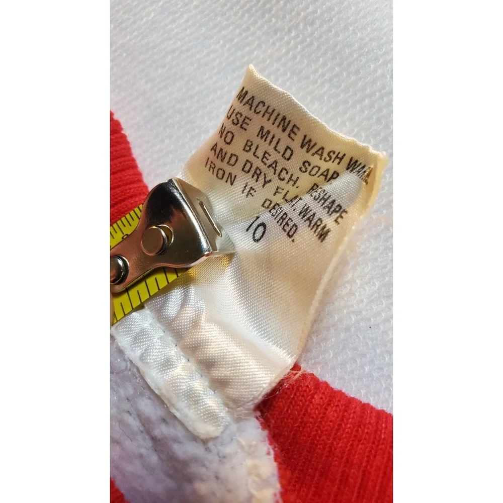 Vintage 80s Disney Baby By Confetti Knits Sweater Size Newborn To 6 Months Stain